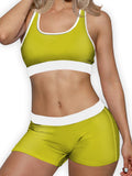 Neon Yellow Ellie Sports Bra