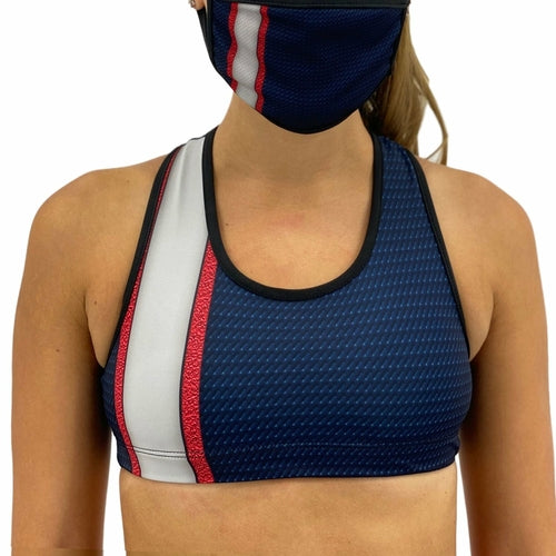 New England Football Sports Bra