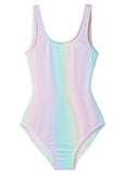 Women Rainbow Pastel Swimsuit